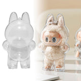 Maxbell Doll Display Case Dustproof Showcase Accessory Lightweight Doll Storage Case Standing