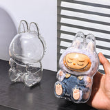 Maxbell Doll Display Case Dustproof Showcase Accessory Lightweight Doll Storage Case Sitting