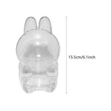 Maxbell Doll Display Case Dustproof Showcase Accessory Lightweight Doll Storage Case Sitting