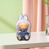 Maxbell Doll Display Case Dustproof Showcase Accessory Lightweight Doll Storage Case Sitting