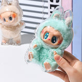 Maxbell Doll Display Case Dustproof Showcase Accessory Lightweight Doll Storage Case Sitting