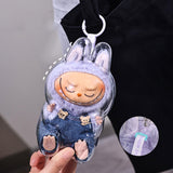 Maxbell Doll Display Case Dustproof Showcase Accessory Lightweight Doll Storage Case Sitting