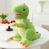 Maxbell Cartoon Dinosaur Stuffed Animal Plush Toy Green Soft Adorable Gifts for Kids