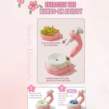 Maxbell DIY Fabric Flower Bouquet Kit Learning Toys for Preschool 4 5 6 7 8 Year Old