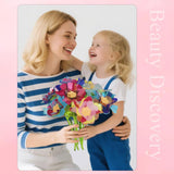 Maxbell DIY Fabric Flower Bouquet Kit Learning Toys for Preschool 4 5 6 7 8 Year Old