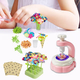 Maxbell DIY Fabric Flower Bouquet Kit Learning Toys for Preschool 4 5 6 7 8 Year Old