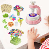 Maxbell DIY Fabric Flower Bouquet Kit Learning Toys for Preschool 4 5 6 7 8 Year Old