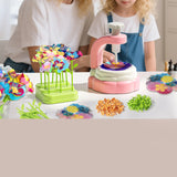 Maxbell DIY Fabric Flower Bouquet Kit Learning Toys for Preschool 4 5 6 7 8 Year Old