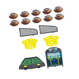Maxbell Desktop Arcade Rugby Game Shooting Game Home Target Toss Game Mini Rugby Toy