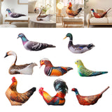 Maxbell Simulation 3D Animal Plush Toy Unique Plush Doll Pillow for Children Gifts Pigeon
