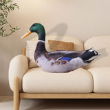 Maxbell Simulation 3D Animal Plush Toy Unique Plush Doll Pillow for Children Gifts Duck