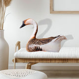 Maxbell Simulation 3D Animal Plush Toy Unique Plush Doll Pillow for Children Gifts Goose