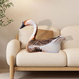 Maxbell Simulation 3D Animal Plush Toy Unique Plush Doll Pillow for Children Gifts Goose