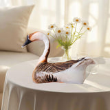 Maxbell Simulation 3D Animal Plush Toy Unique Plush Doll Pillow for Children Gifts Goose