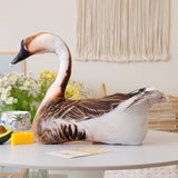 Maxbell Simulation 3D Animal Plush Toy Unique Plush Doll Pillow for Children Gifts Goose