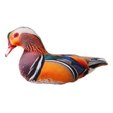 Maxbell Simulation 3D Animal Plush Toy Unique Plush Doll Pillow for Children Gifts Mandarin Duck