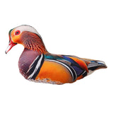 Maxbell Simulation 3D Animal Plush Toy Unique Plush Doll Pillow for Children Gifts Mandarin Duck