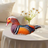 Maxbell Simulation 3D Animal Plush Toy Unique Plush Doll Pillow for Children Gifts Mandarin Duck