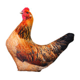 Maxbell Simulation 3D Animal Plush Toy Unique Plush Doll Pillow for Children Gifts Hen