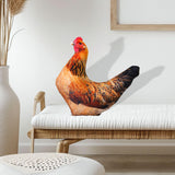 Maxbell Simulation 3D Animal Plush Toy Unique Plush Doll Pillow for Children Gifts Hen