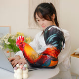 Maxbell Simulation 3D Animal Plush Toy Unique Plush Doll Pillow for Children Gifts Rooster