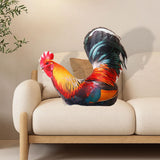 Maxbell Simulation 3D Animal Plush Toy Unique Plush Doll Pillow for Children Gifts Rooster