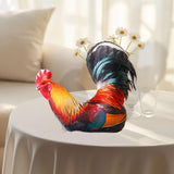 Maxbell Simulation 3D Animal Plush Toy Unique Plush Doll Pillow for Children Gifts Rooster
