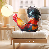 Maxbell Simulation 3D Animal Plush Toy Unique Plush Doll Pillow for Children Gifts Rooster