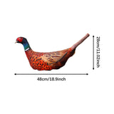 Maxbell Simulation 3D Animal Plush Toy Unique Plush Doll Pillow for Children Gifts Pheasant