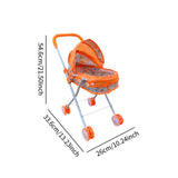 Maxbell Baby Doll Stroller Girls Gift Simulation Pushchair Toy for Kids Little Girls