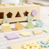 Maxbell Shape Sorting Stacking Toy Flexible Kids Early Educational Toy for Preschool