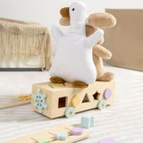 Maxbell Shape Sorting Stacking Toy Flexible Kids Early Educational Toy for Preschool