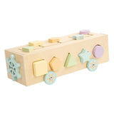 Maxbell Shape Sorting Stacking Toy Flexible Kids Early Educational Toy for Preschool