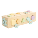 Maxbell Shape Sorting Stacking Toy Flexible Kids Early Educational Toy for Preschool