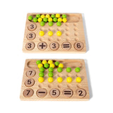 Maxbell Educational Toy for Kids 3 4 5 Year Old Home Portable Number Counting Blocks