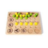 Maxbell Educational Toy for Kids 3 4 5 Year Old Home Portable Number Counting Blocks
