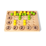 Maxbell Educational Toy for Kids 3 4 5 Year Old Home Portable Number Counting Blocks
