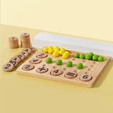 Maxbell Educational Toy for Kids 3 4 5 Year Old Home Portable Number Counting Blocks