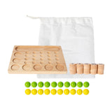 Maxbell Educational Toy for Kids 3 4 5 Year Old Home Portable Number Counting Blocks