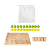 Maxbell Educational Toy for Kids 3 4 5 Year Old Home Portable Number Counting Blocks