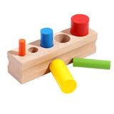 Maxbell Cylinder Kids Sensory Wood Toys Sensory Play Cylinder Educational Toys