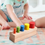 Maxbell Cylinder Kids Sensory Wood Toys Sensory Play Cylinder Educational Toys