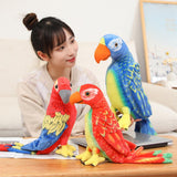 Maxbell Plush Bird Stuffed Toy Stuffed Animal Toy Small Bird for 19.69inchx10.24inch Red