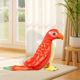 Maxbell Plush Bird Stuffed Toy Stuffed Animal Toy Small Bird for 19.69inchx10.24inch Red