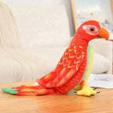 Maxbell Plush Bird Stuffed Toy Stuffed Animal Toy Small Bird for 19.69inchx10.24inch Red