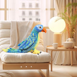 Maxbell Plush Bird Stuffed Toy Stuffed Animal Toy Small Bird for 19.69inchx10.24inch Blue