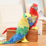 Maxbell Plush Bird Stuffed Toy Stuffed Animal Toy Small Bird for 19.69inchx10.24inch Yellow Green Blue