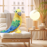 Maxbell Plush Bird Stuffed Toy Stuffed Animal Toy Small Bird for 19.69inchx10.24inch Yellow Green Blue