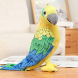 Maxbell Plush Bird Stuffed Toy Stuffed Animal Toy Small Bird for 19.69inchx10.24inch Yellow Green Blue
