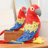 Maxbell Plush Bird Stuffed Toy Stuffed Animal Toy Small Bird for 19.69inchx10.24inch Red Blue Yellow